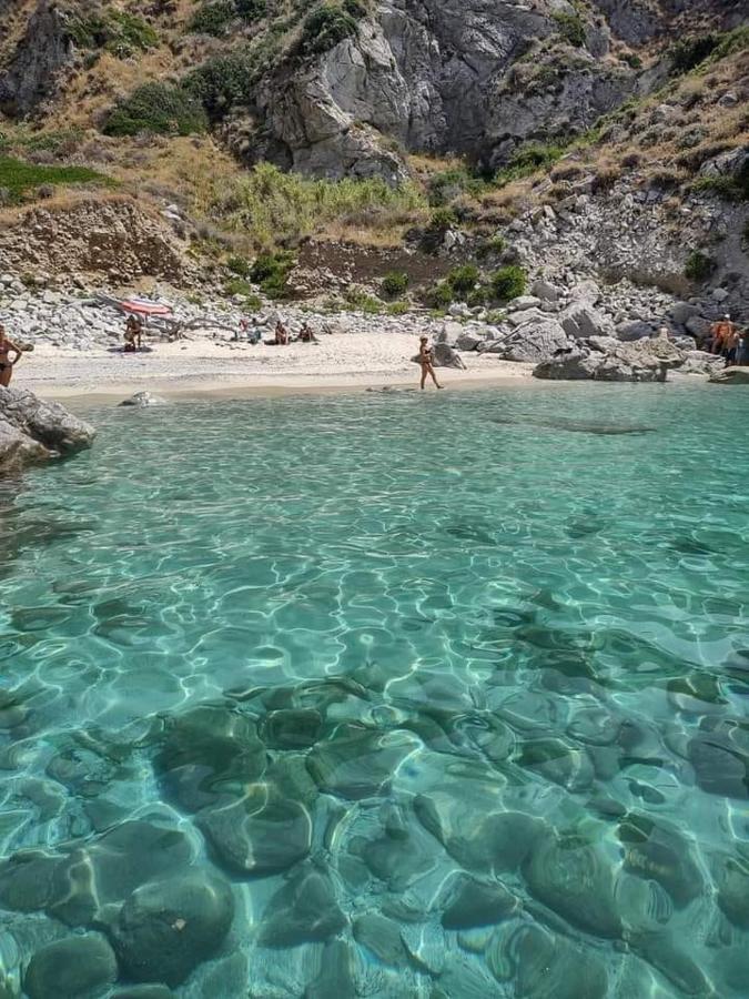 La Perla Mare Apartments Capo Vaticano Exterior foto